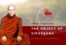 THE OBJECT OF VIPASSANA - SAYADAW U SILANANDA