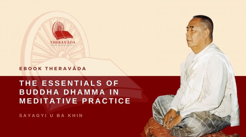THE ESSENTIALS OF BUDDHA DHAMMA IN MEDITATIVE PRACTICE - SAYAGYI U BA KHIN