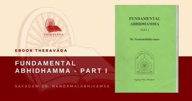 FUNDAMENTAL ABHIDHAMMA - PART I - SAYADAW DR. NANDAMALABHIVAMSA