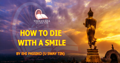 HOW TO DIE WITH A SMILE - BY U SWAY TIN
