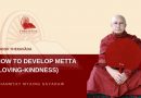 HOW TO DEVELOP METTA (LOVING-KINDNESS) - CHANMYAY MYAING SAYADAW