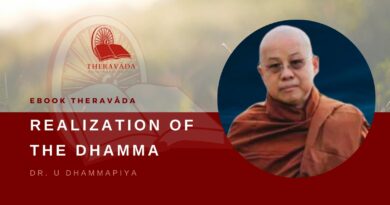 REALIZATION OF THE DHAMMA – DR. U DHAMMAPIYA