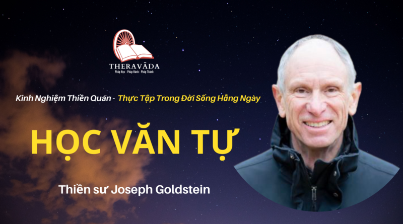 Hoc-van-tu-Joseph-Goldstein-Theravada