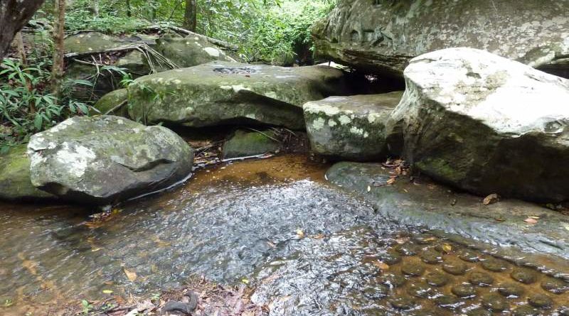 006 River Running Over The Lingas Thumb