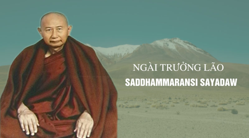 Saddhammaransi Sayadaw 2