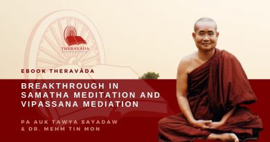 BREAKTHROUGH IN SAMATHA MEDITATION AND VIPASSANA MEDIATION - DR. MEHM TIN MON