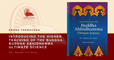 INTRODUCING THE HIGHER TEACHING OF THE BUDDHA: BUDDHA ABHIDHAMMA ULTIMATE SCIENCE - DR. MEHM TIN MON