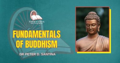 FUNDAMENTALS OF BUDDHISM – DR PETER D. SANTINA (ENG)