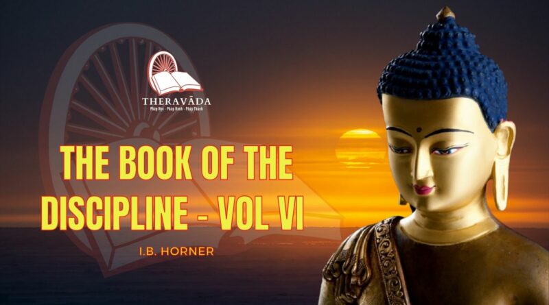 THE BOOK OF THE DISCIPLINE VOL VI (ENG)